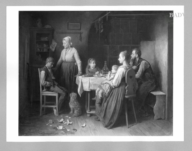Friedrich Friedländer, Familienszene, "Der Schmoller"