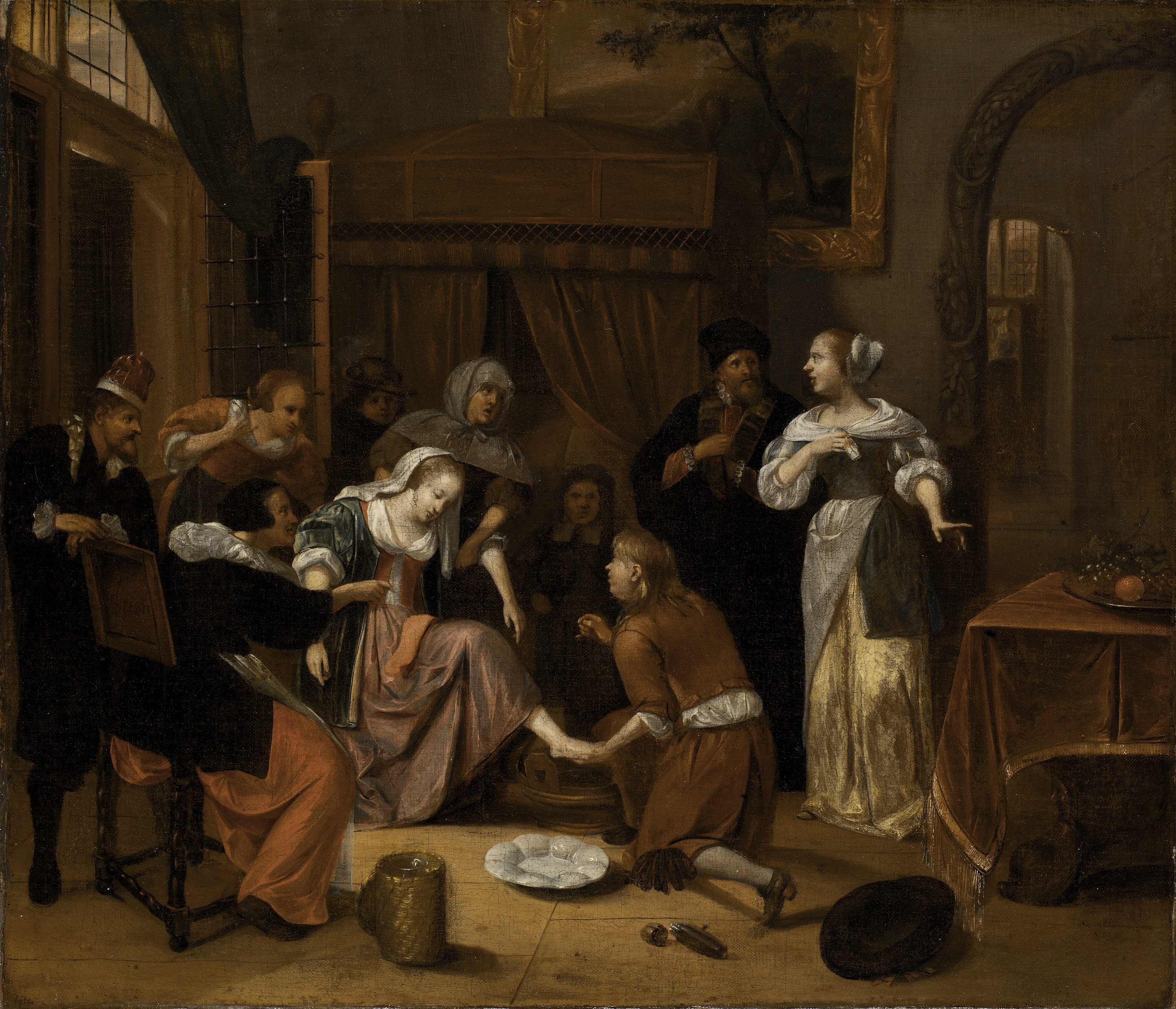 Jan Steen, The Doctor's Visit