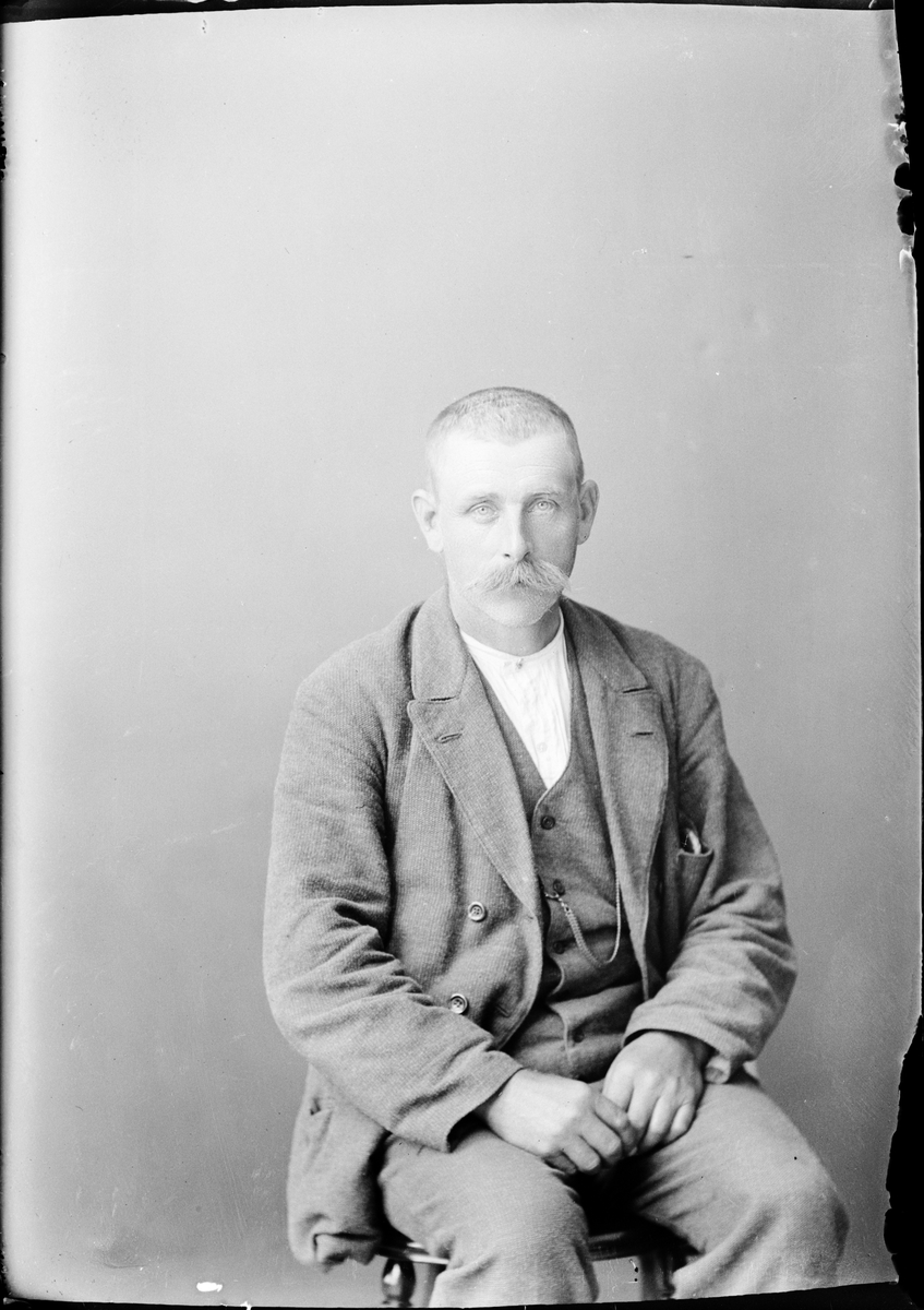 Skötsner-Edhlund, J. E. Sandqvist från Sanda, Harg socken, Uppland 1924
