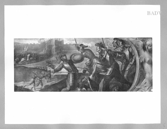 Palma il Giovane, Fighting soldiers