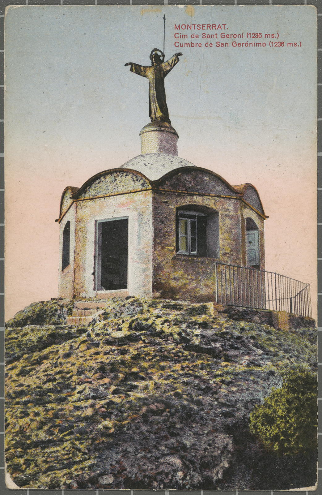 Desconegut, Montserrat. Summit of St. Geroni (1236 ms.)