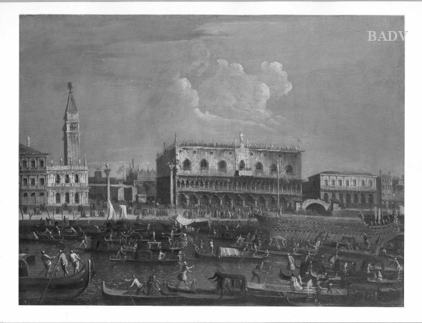 Bernardo Bellotto, Venedig (Vermählung des Dogen mit dem Meer)