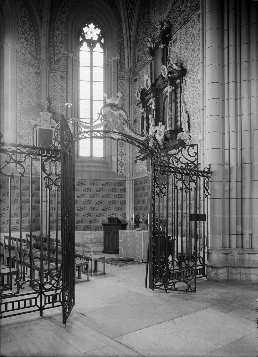 Paul Sandberg, Interiör i Uppsala domkyrka, Uppsala 1945