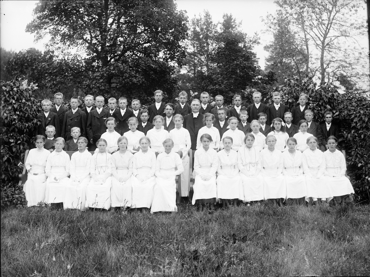 Skötsner-Edhlund, Konfirmander, Börstil, Uppland