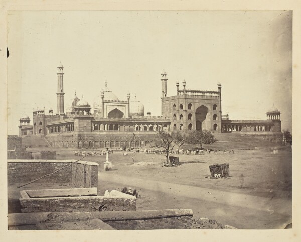Unknown, [Exterior view of the Jama Masjid, Fatehpur Sikri]