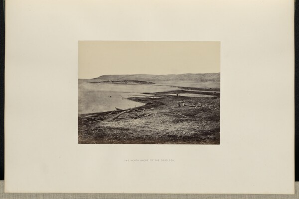 Francis Frith, The North Shore of the Dead Sea
