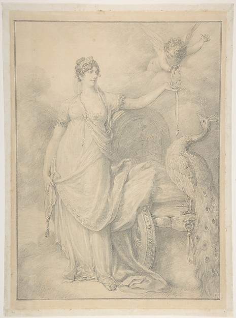 Richard Cosway, Lavinia, Countess Spencer as Juno