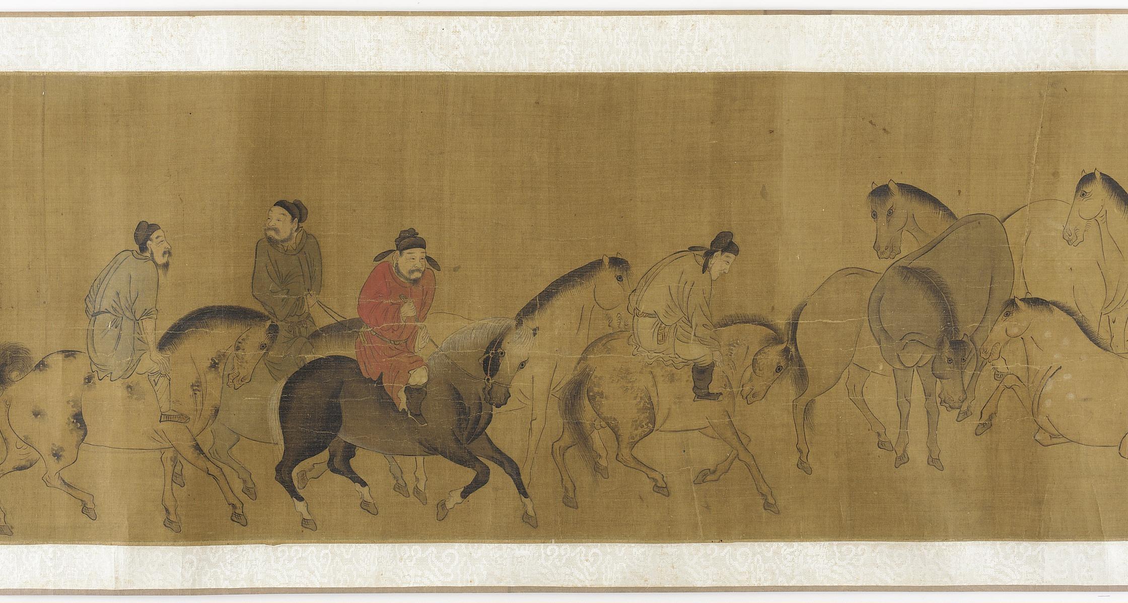 Formerly attributed to Zhao Mengfu, Celestial Horses