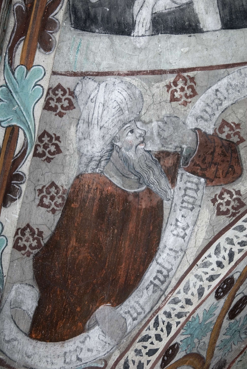 Bengt Backlund, Lime Painting in Harkberga Church, Uppland 2009