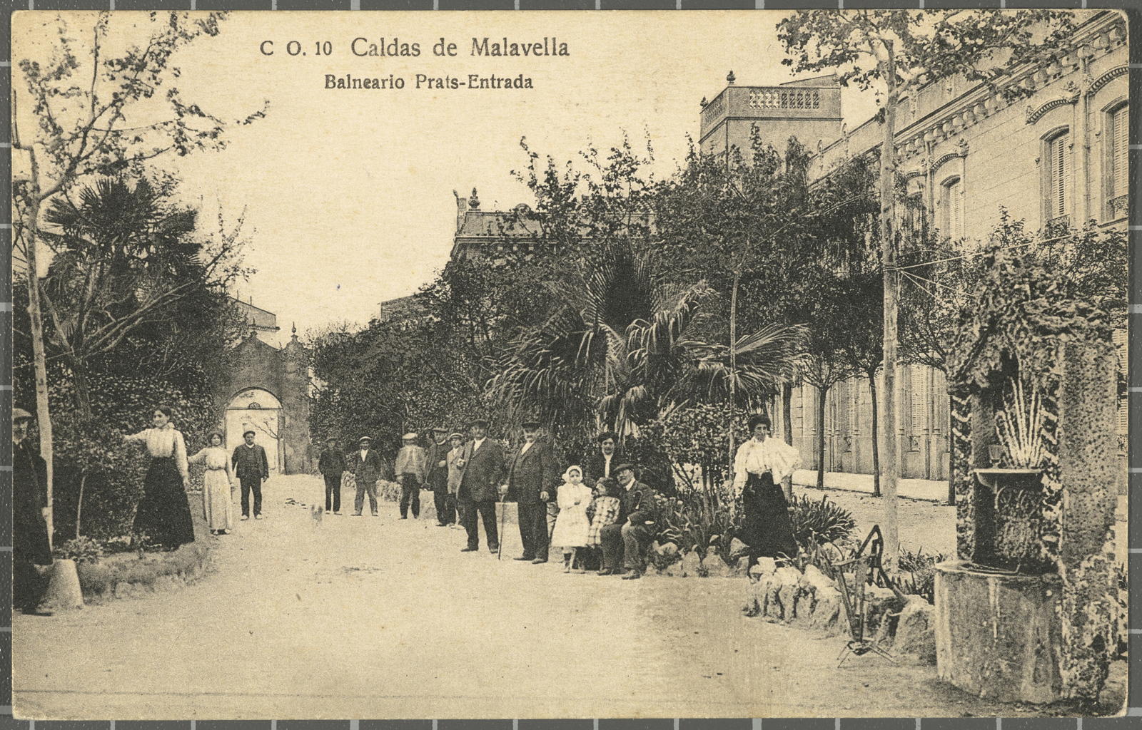 Desconegut, 10 Caldas de Malavella Balneario Prats - Entrance