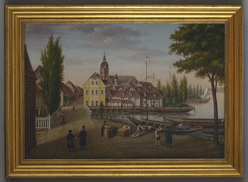 Heinrich Ferdinand Spiecker, Der Dom, vom Mühlenthor aus aufgenommen, 1836