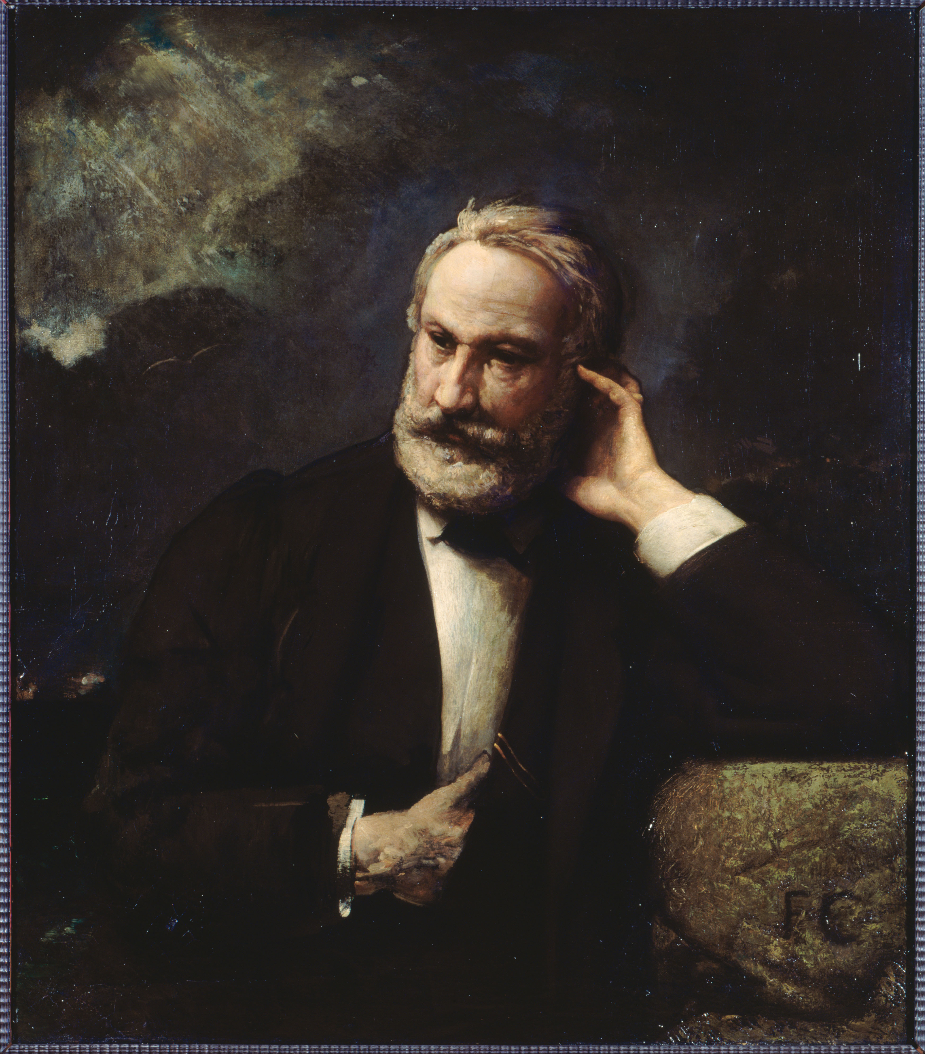 François Nicolas Chifflart, Portrait de Victor Hugo