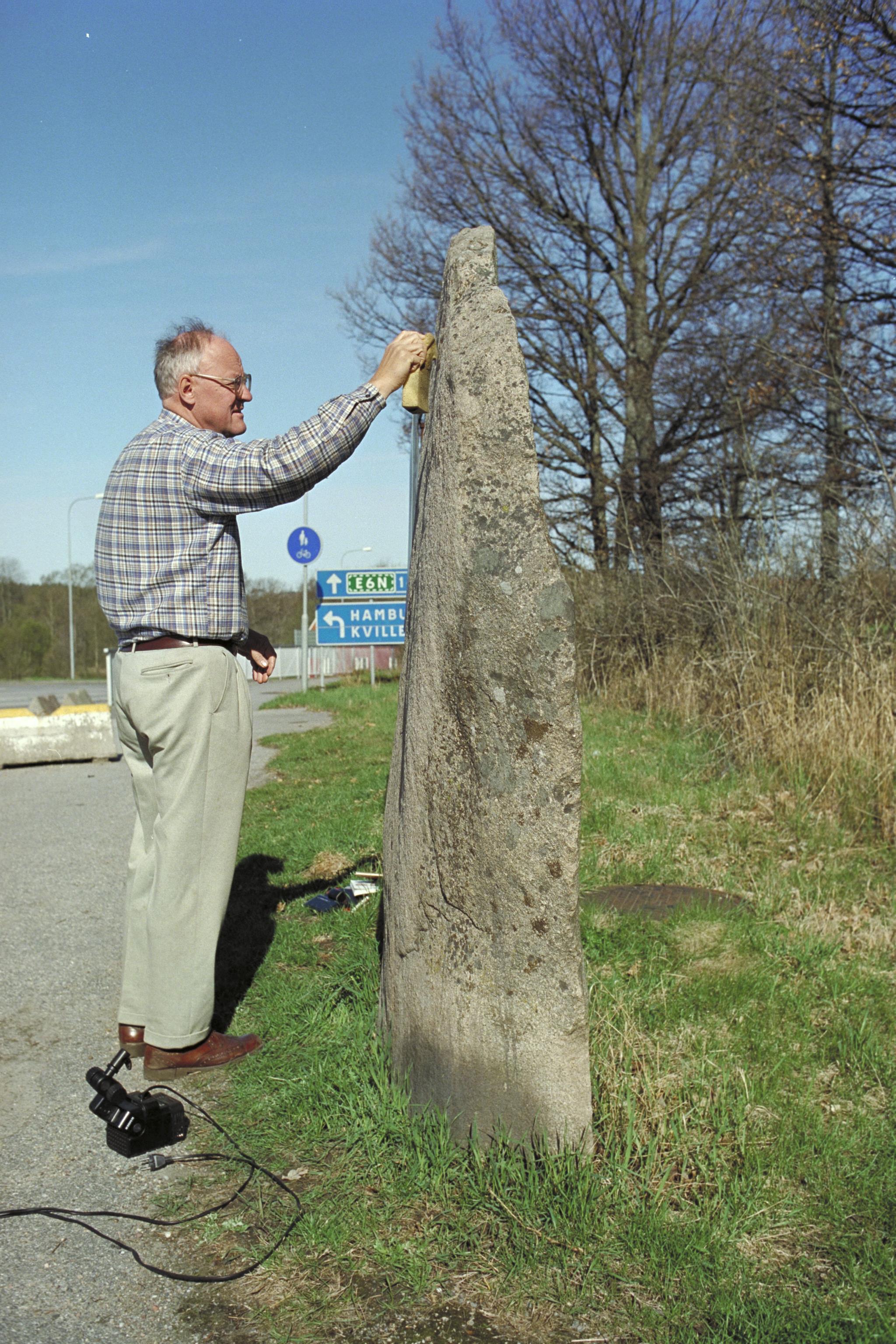 Bengt A Lundberg, Bo KJ61 Tanum, Kallebystenen
