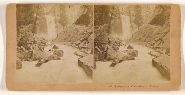Benjamin West Kilburn, Vernal Falls, Yo-Semite, Cal. U.S.A.