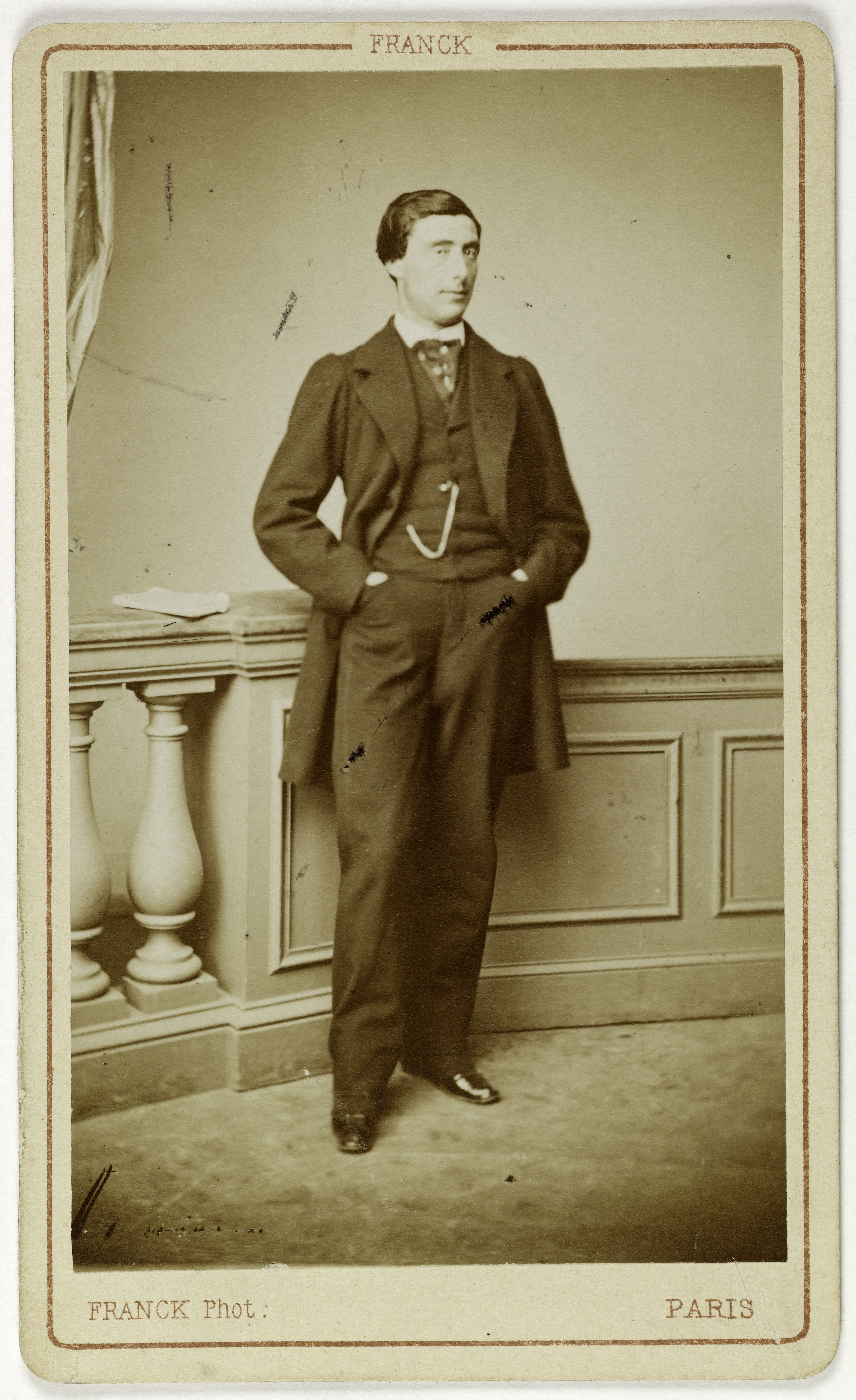 Franck, Portrait de Landrol Alexandre, (1828-1888), (acteur)