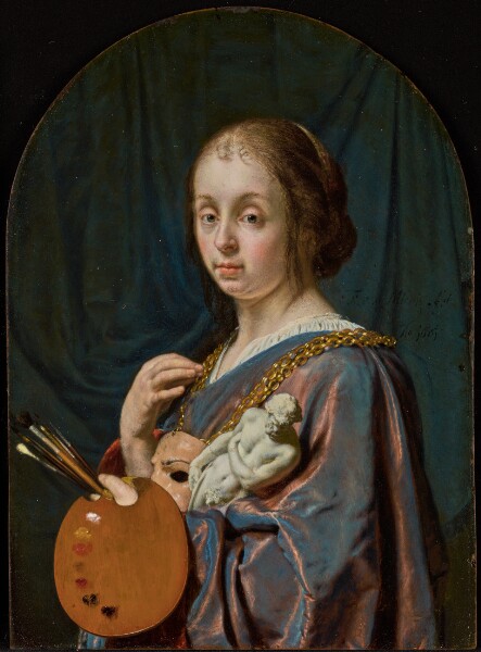 Frans van Mieris the Elder, Pictura (An Allegory of Painting)