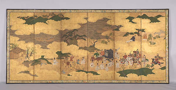 Unidentified, Sugawara no Michizane Being Exiled to Dazaifu