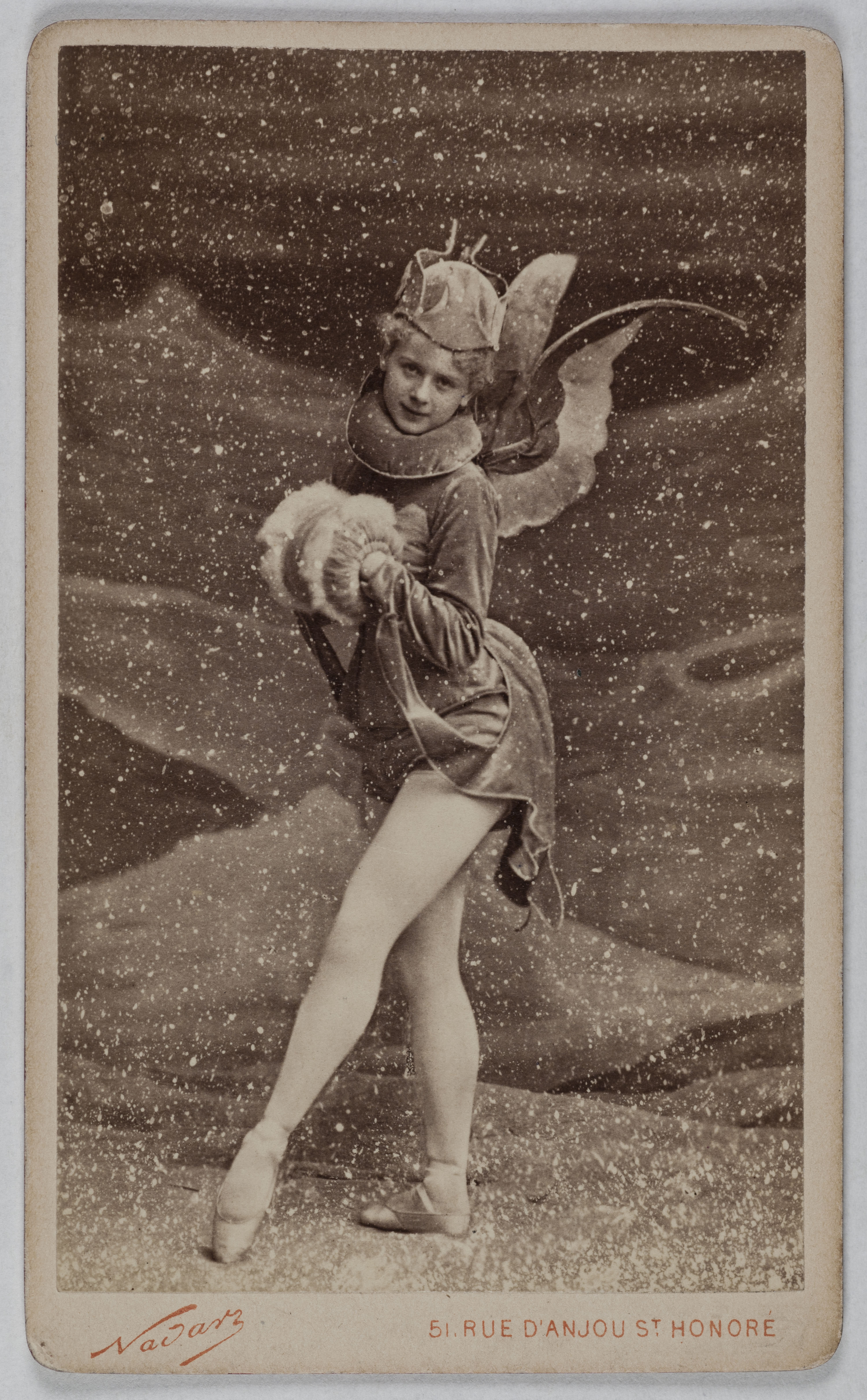 Atelier Nadar, Portrait de Garbagnati (danseuse au théâtre de la Gaîté)
