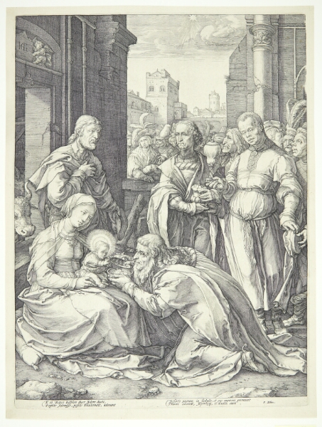 Hendrick Goltzius, Kongernes tilbedelse