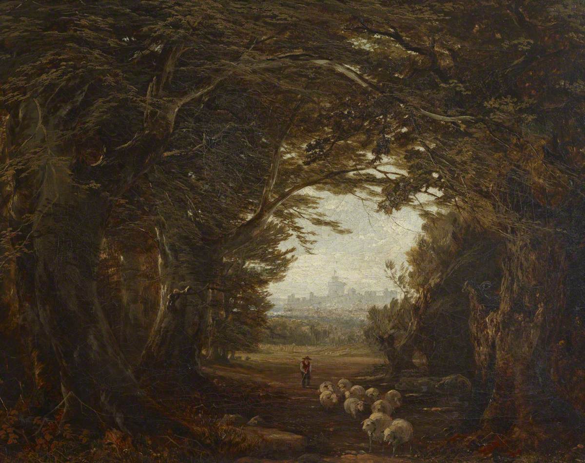 John Frederick Kensett, A Peep in Windsor Forest