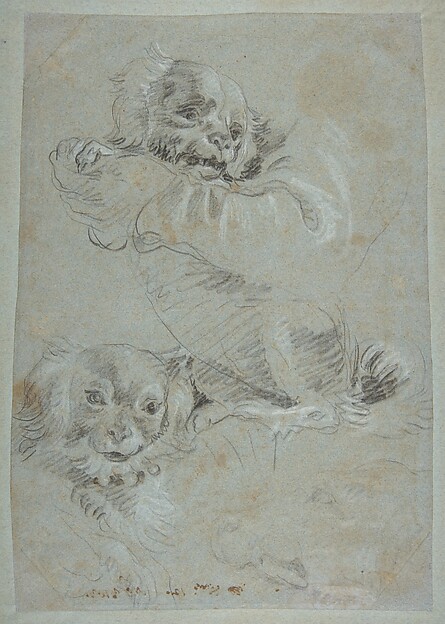 Giovanni Domenico Tiepolo, Three Dogs