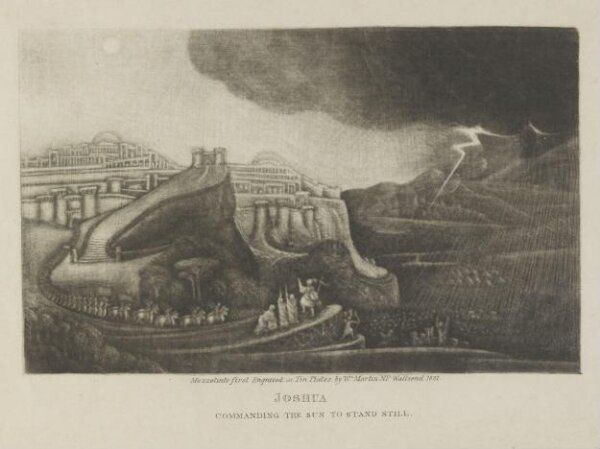 John Martin, Joshua commanding the Sun to stand still