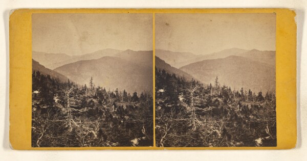 John B. Heywood, View of Stirling Mountain from Mt. Mansfield. [Green Mountain]