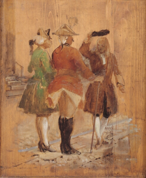 Wilhelm Marstrand, Holberg går af vejen for Jacob von Thyboe og Jean de France
