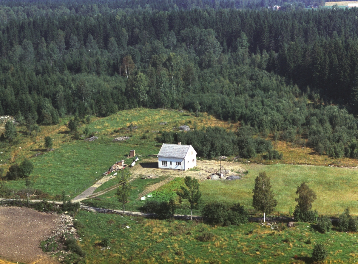 Widerøes Flyveselskap A/S, Flyfoto, Stensheim, Gaupen, Ringsaker.