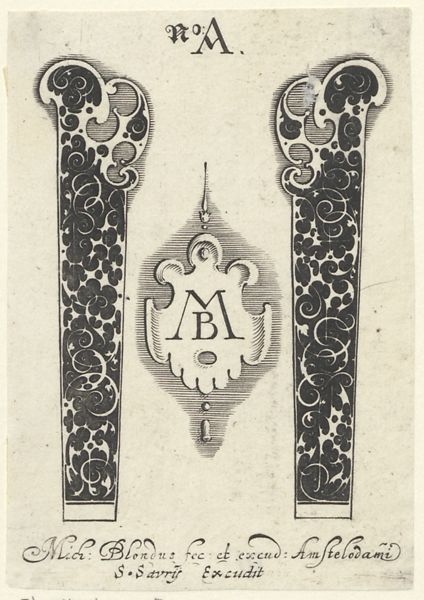Le Blon, Michel, (1587-1658), (printmaker), Two ornamental knife handles