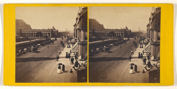 George Washington Wilson, Edinburgh - Princes Street, looking West.