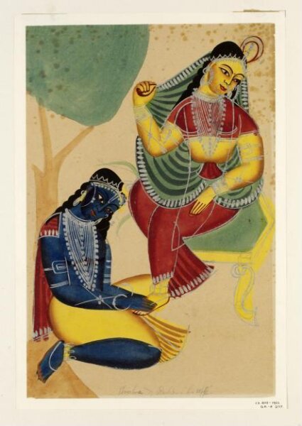Unknown, Krishna and Radha