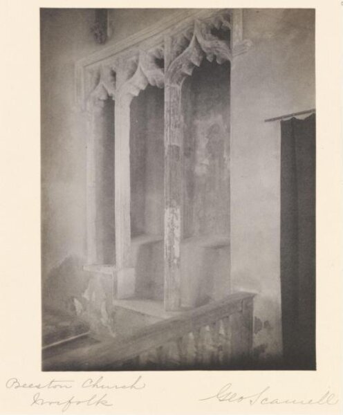 Scamell, George (Mr), National Photographic Record and Survey