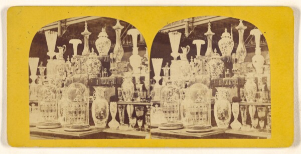 Unknown, Glassware (Austrian Court. No. 10) London Exhibition, 1862.