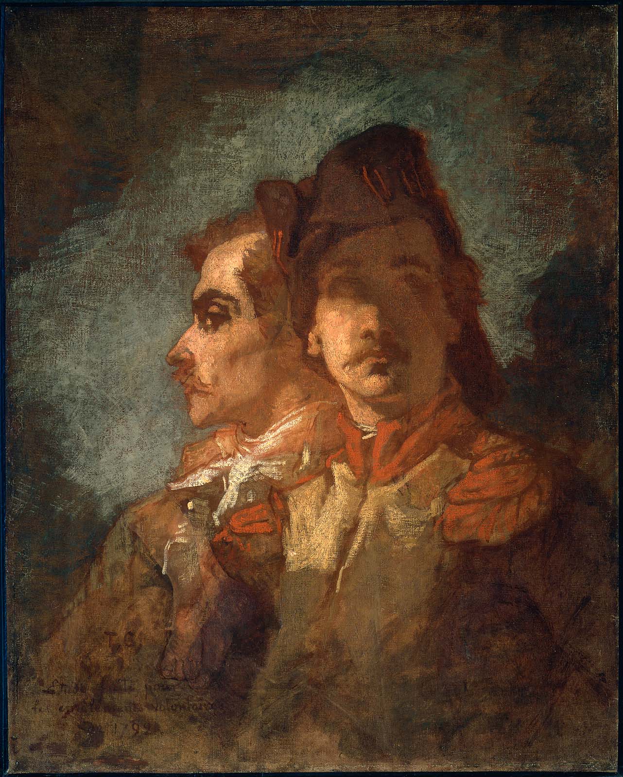 Thomas Couture, Two Soldiers