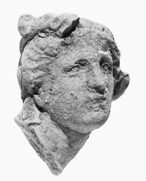 Unknown, Head with Wreath