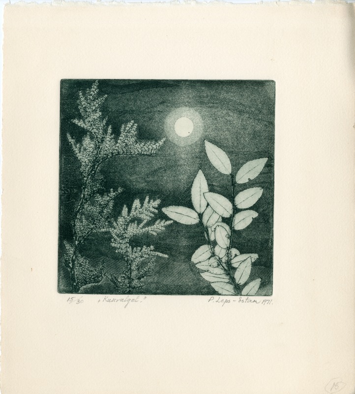 Pauline Elfriede (autor) Leps-Estam, Kuuvalgel / By Moonlight