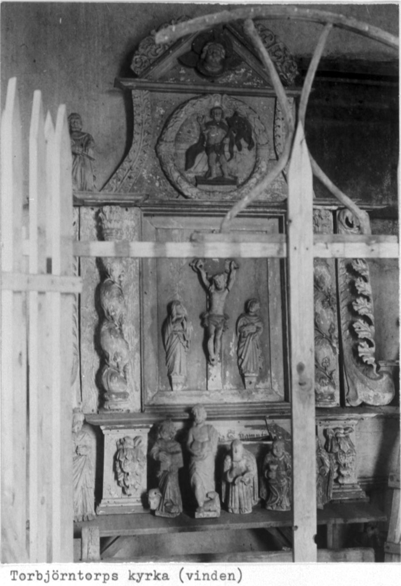Unknown artist, The Church of Torbjörntorp (the Wind).