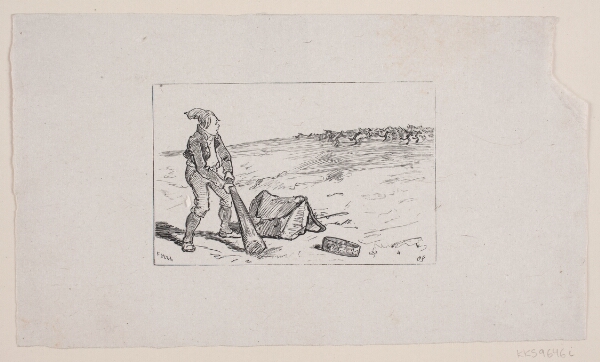 F. Hendriksen, Illustration til Eventyr