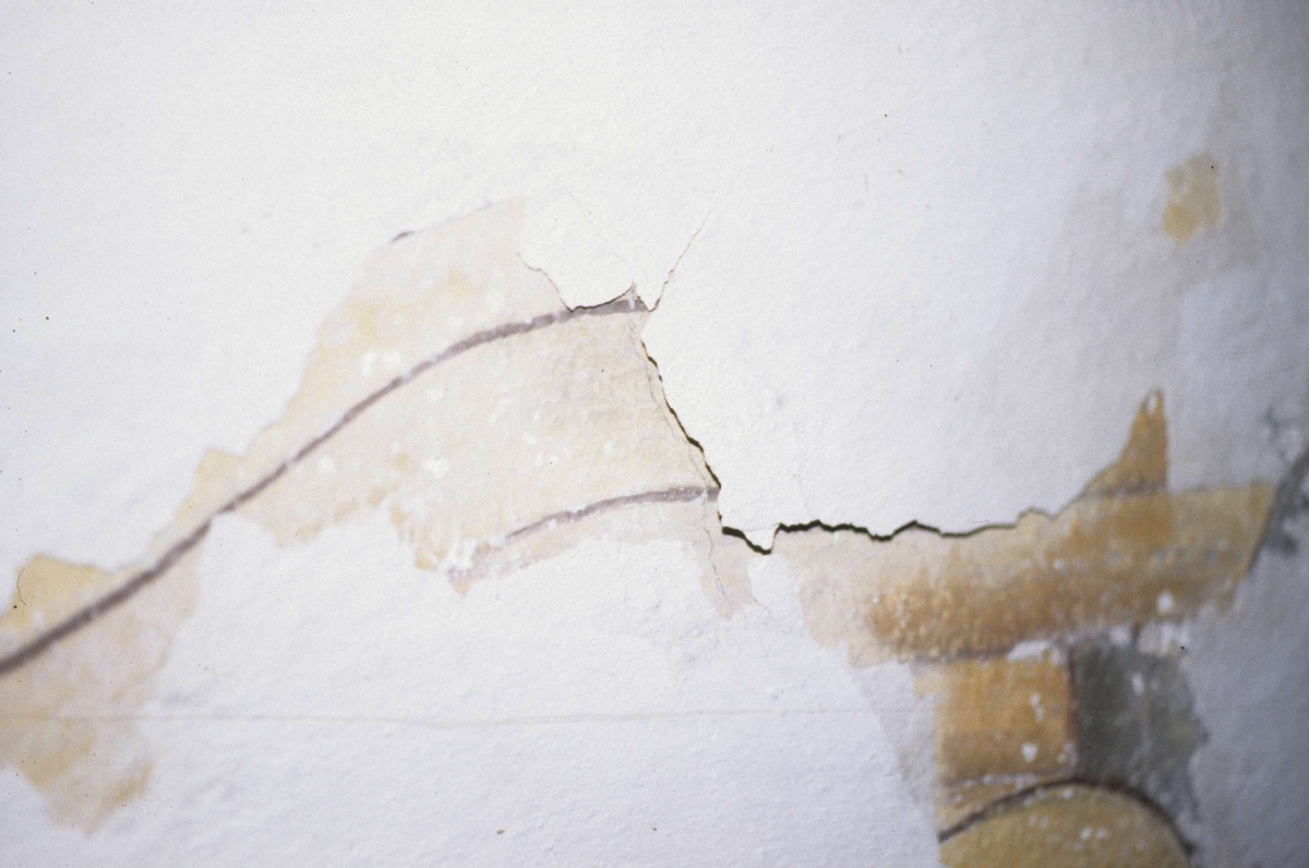 Rune Hammarling, Lime painting in Bälinge Church, Bälinge parish, Uppland 1989