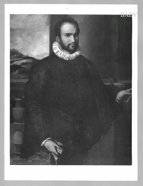 Francesco Salviati, Portrait of a gentleman, 3/4 length