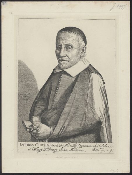 Cornelis de Man, Portrait of Iacobus Crucius