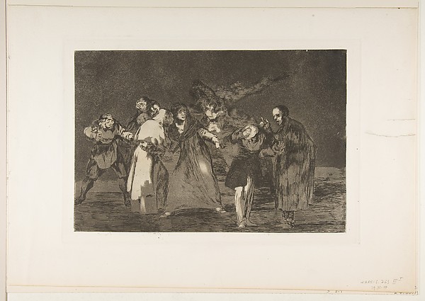 Goya (Francisco de Goya y Lucientes), The Exhortations, from "The Disparates" (Follies / Irrationalities)