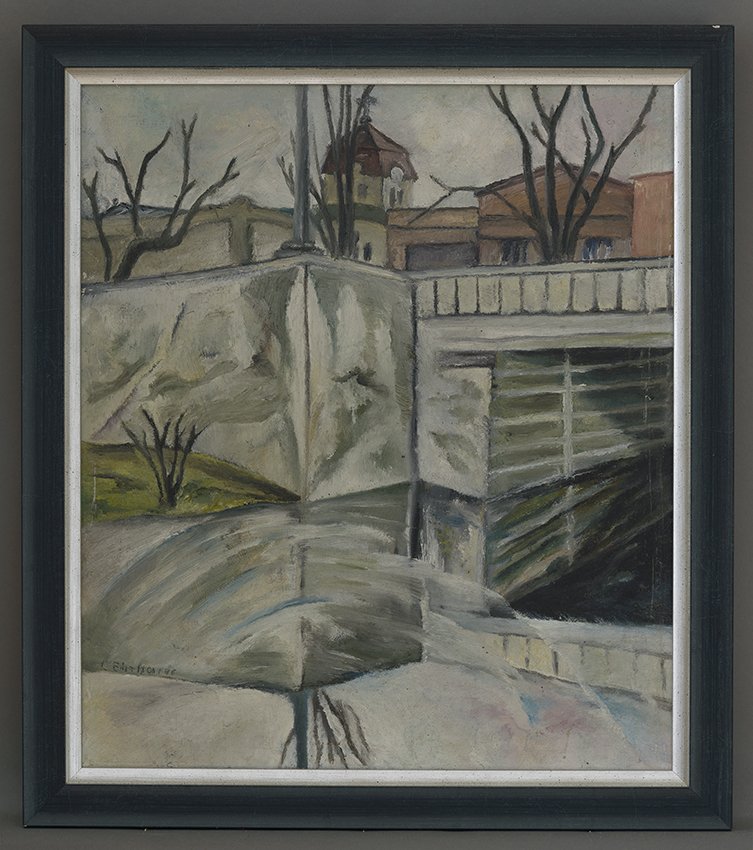 Curt Ehrhardt, Kanalbrücke in Brandenburg (Havel), 1950er Jahre