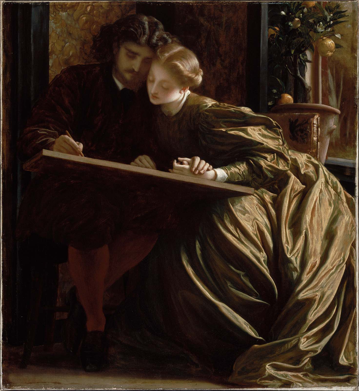 Frederic Leighton, The Painter's Honeymoon