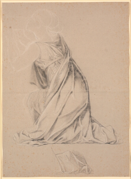 Nicolai Abildgaard, Studie til den knælende figur, der symboliserer Holsten på Christian I-billedet til Christiansborg