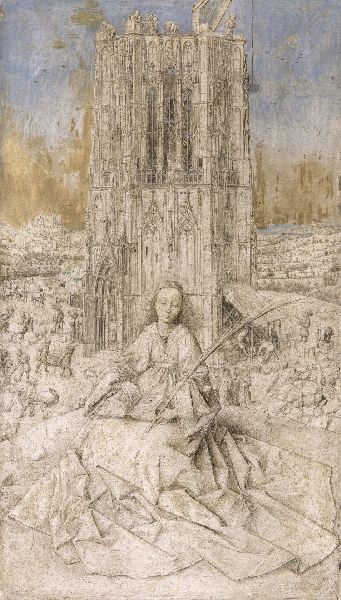 Jan van Eyck, Saint Barbara