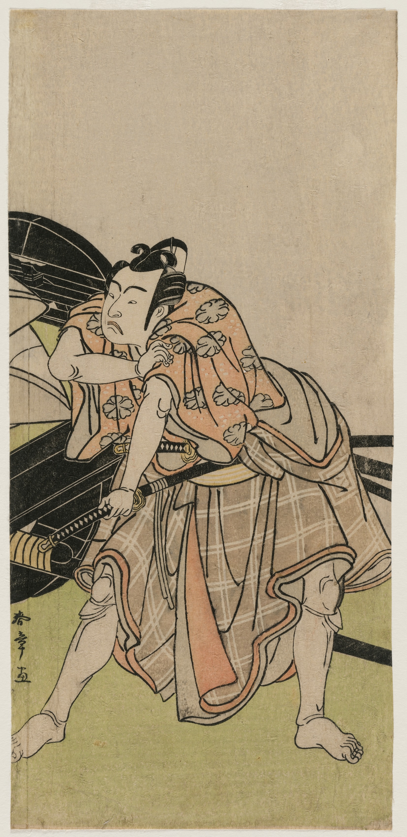 Katsukawa Shunshō, Ichikawa Yaozo II as Sakuramaru