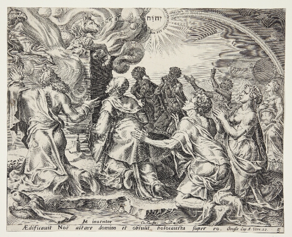 Cornelis Cort, Noas offer