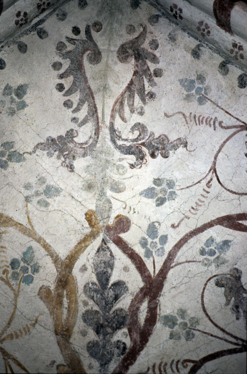 Rune Hammarling, Lime painting in Bälinge Church, Bälinge parish, Uppland 1989